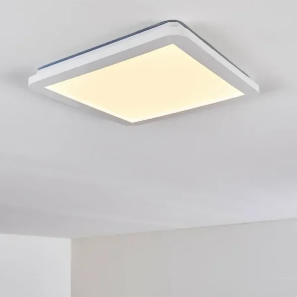 hofstein Plafonnier Siguna LED Blanc, 1 lumière* Lampes Modernes