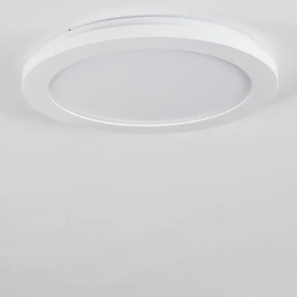 hofstein Plafonnier Siguna LED Blanc, 1 lumière* Lampes Modernes