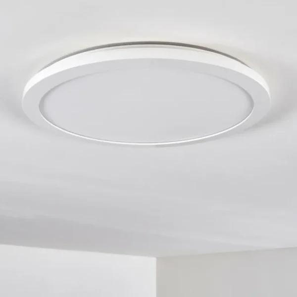 hofstein Plafonnier Siguna LED Blanc, 1 lumière* Lampes Modernes