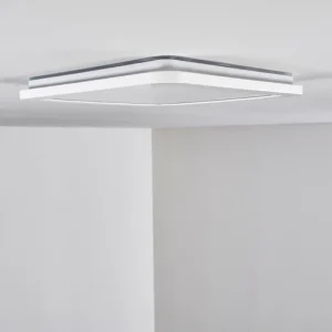 hofstein Plafonnier Siguna LED Blanc, 1 lumière* Lampes Modernes