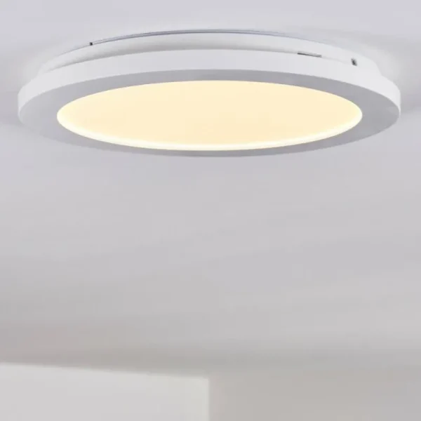 hofstein Plafonnier Siguna LED Blanc, 1 lumière* Lampes Modernes