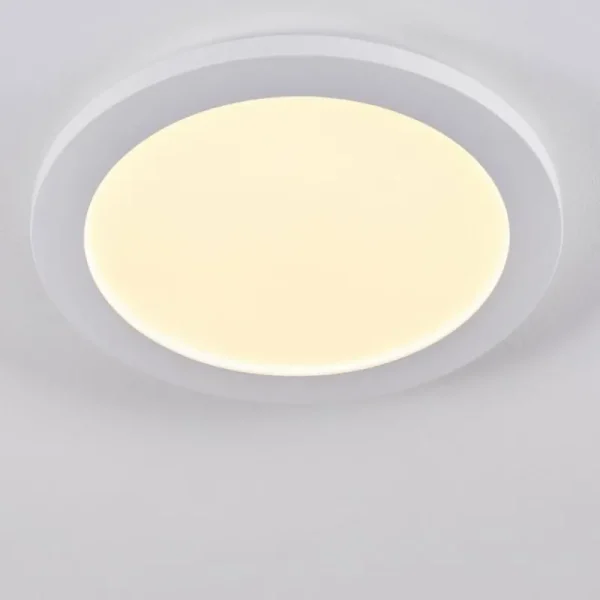 hofstein Plafonnier Siguna LED Blanc, 1 lumière* Lampes Modernes