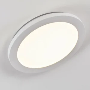 hofstein Plafonnier Siguna LED Blanc, 1 lumière* Lampes Modernes