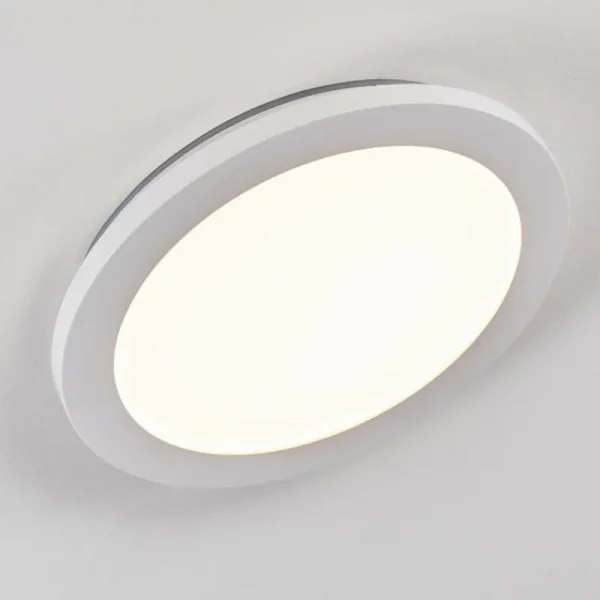 hofstein Plafonnier Siguna LED Blanc, 1 lumière* Lampes Modernes