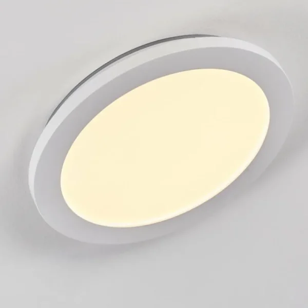 hofstein Plafonnier Siguna LED Blanc, 1 lumière* Lampes Modernes