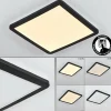 hofstein Plafonnier Siguna LED Noir, Blanc, 1 lumière* Lampes Modernes