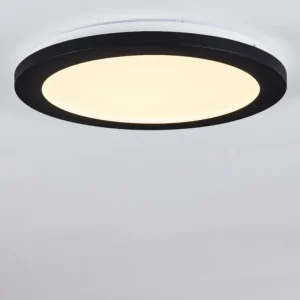 hofstein Plafonnier Siguna LED Noir, 1 lumière* Lampes Modernes