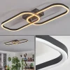 hofstein Plafonnier Silla LED Noir, 1 lumière* Lampes Modernes