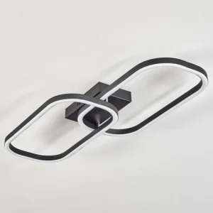 hofstein Plafonnier Silla LED Noir, 1 lumière* Lampes Modernes