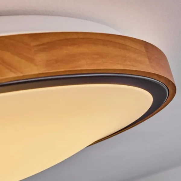 hofstein Plafonnier Sobredo LED Écru, Noir, Blanc, 1 lumière* Lampes Modernes