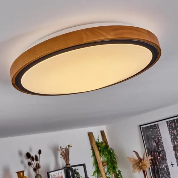 hofstein Plafonnier Sobredo LED Écru, Noir, Blanc, 1 lumière* Lampes Modernes
