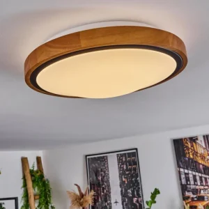 hofstein Plafonnier Sobredo LED Écru, Noir, Blanc, 1 lumière* Lampes Modernes