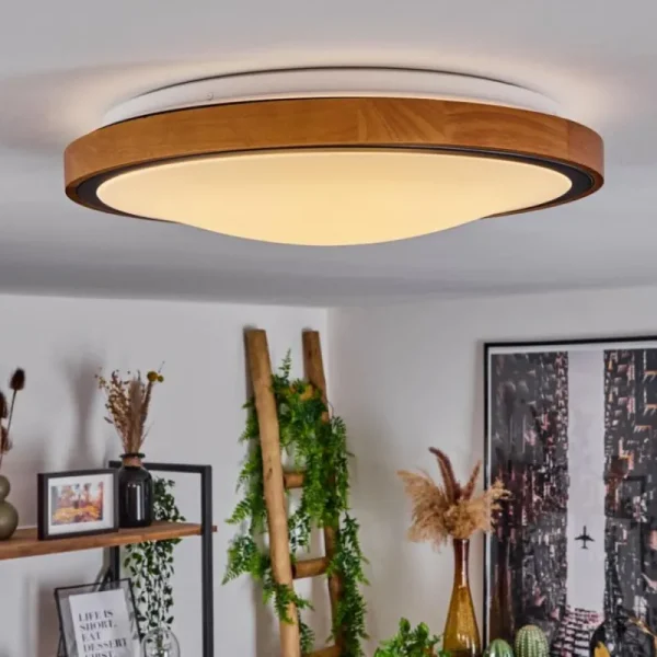 hofstein Plafonnier Sobredo LED Écru, Noir, Blanc, 1 lumière* Lampes Modernes