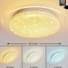 hofstein Plafonnier Soleil LED Blanc, 1 lumière* Lampes Modernes