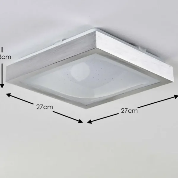 hofstein Plafonnier Sora Star LED Blanc, 1 lumière* Lampes Modernes