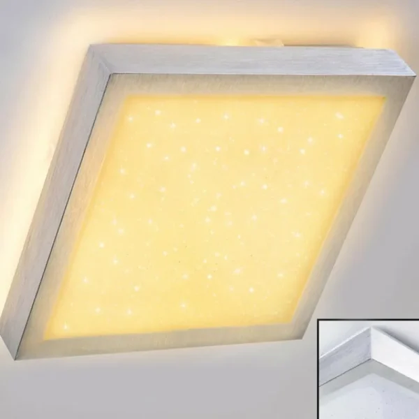 hofstein Plafonnier Sora Star LED Blanc, 1 lumière* Lampes Modernes
