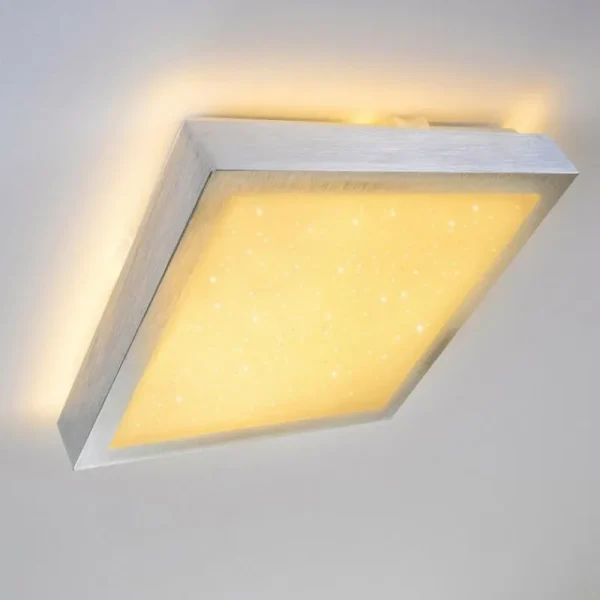 hofstein Plafonnier Sora Star LED Blanc, 1 lumière* Lampes Modernes