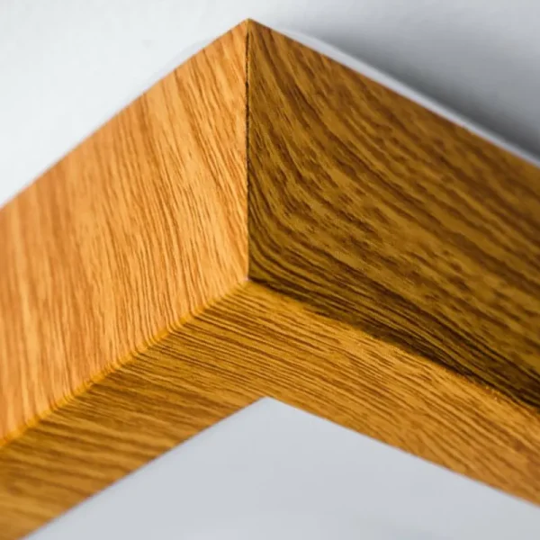 hofstein Plafonnier Sora Wood LED Bois clair, 1 lumière* Lampes Modernes