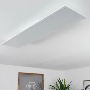 hofstein Plafonnier Sordos LED Blanc, 1 lumière, Détecteur de mouvement* Lampes Modernes