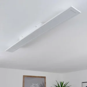 hofstein Plafonnier Sordos LED Blanc, 1 lumière, Détecteur de mouvement* Lampes Modernes