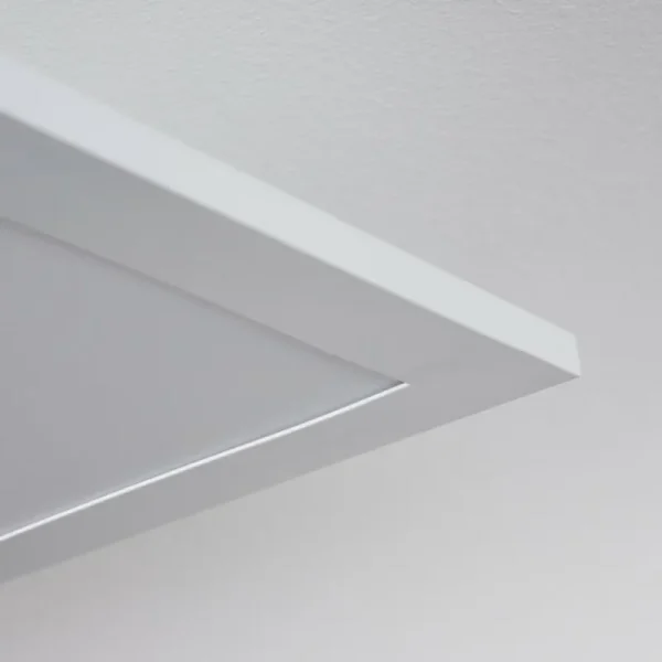 hofstein Plafonnier Sordos LED Blanc, 1 lumière, Détecteur de mouvement* Lampes Modernes