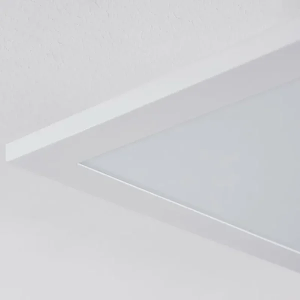 hofstein Plafonnier Sordos LED Blanc, 1 lumière, Détecteur de mouvement* Lampes Modernes