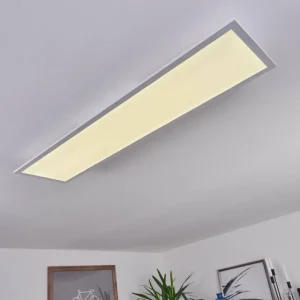 hofstein Plafonnier Sordos LED Blanc, 1 lumière, Détecteur de mouvement* Lampes Modernes