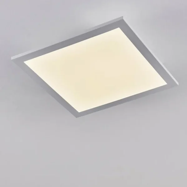 hofstein Plafonnier Sordos LED Blanc, 1 lumière, Détecteur de mouvement* Lampes Modernes