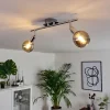 hofstein Plafonnier Stranderod Chrome, 2 lumières* Lampes Modernes