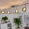 hofstein Plafonnier Stranderod Chrome, 4 lumières* Lampes Modernes
