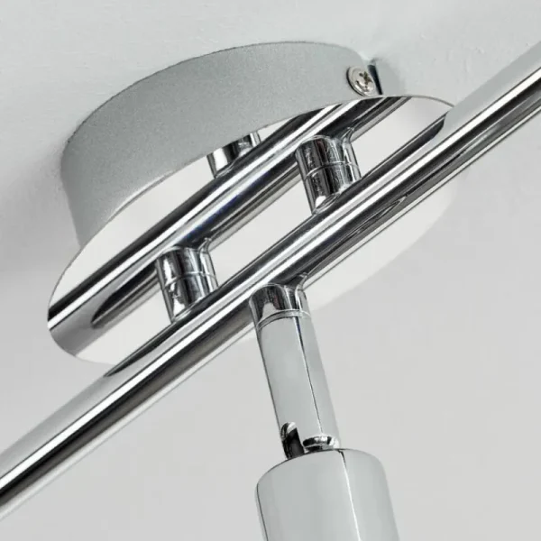 hofstein Plafonnier Stranderod Chrome, 3 lumières* Lampes Modernes
