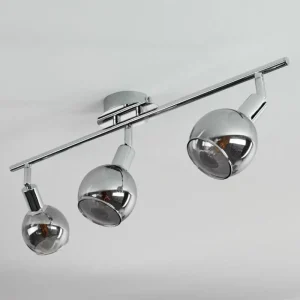 hofstein Plafonnier Stranderod Chrome, 3 lumières* Lampes Modernes