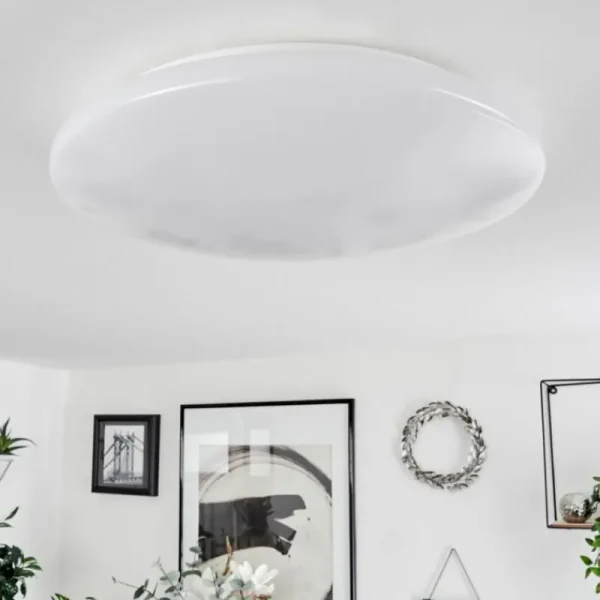 hofstein Plafonnier Stungchhveng LED Blanc, 1 lumière* Lampes Modernes