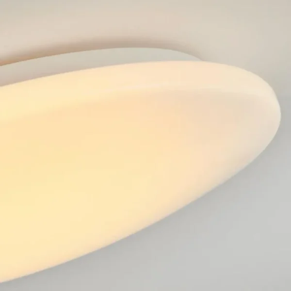 hofstein Plafonnier Stungchhveng LED Blanc, 1 lumière* Lampes Modernes