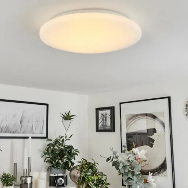 hofstein Plafonnier Stungchhveng LED Blanc, 1 lumière* Lampes Modernes