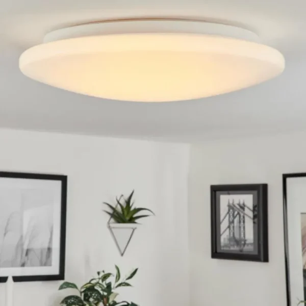 hofstein Plafonnier Stungchhveng LED Blanc, 1 lumière* Lampes Modernes