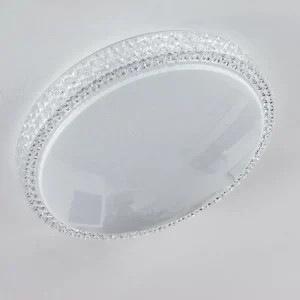 hofstein Plafonnier Suno LED Transparent, Blanc, 1 lumière* Lampes Modernes