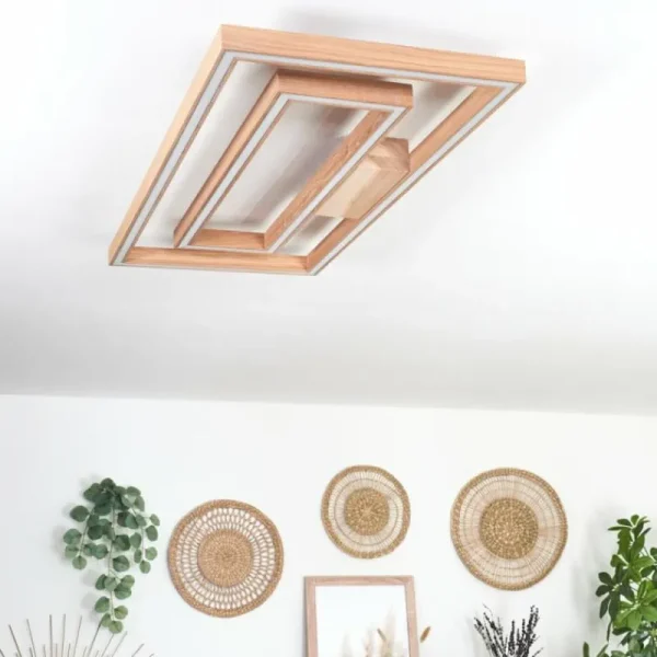 hofstein Plafonnier Surisultana LED Écru, 2 lumières* Lampes Modernes
