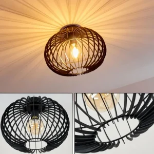 hofstein Plafonnier Svensbyn Noir, 1 lumière* Lampes Modernes