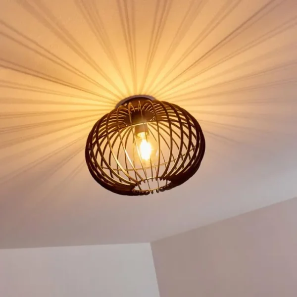 hofstein Plafonnier Svensbyn Noir, 1 lumière* Lampes Modernes