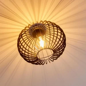 hofstein Plafonnier Svensbyn Noir, 1 lumière* Lampes Modernes