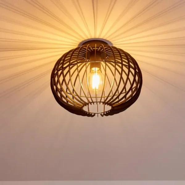 hofstein Plafonnier Svensbyn Noir, 1 lumière* Lampes Modernes