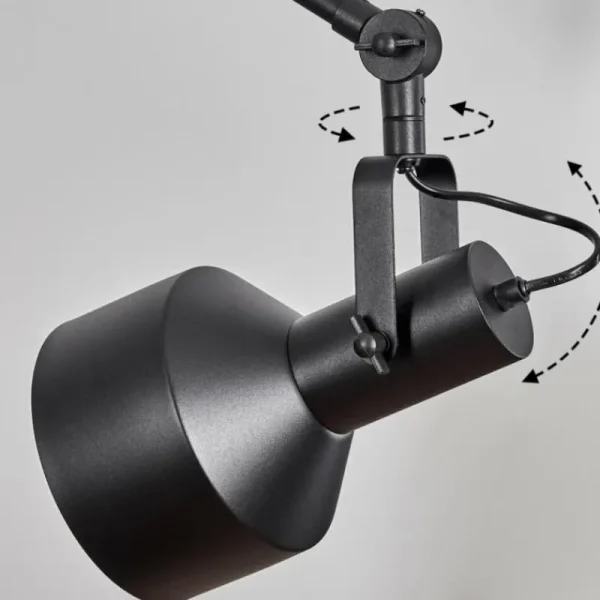 hofstein Plafonnier Tablazos Noir, 2 lumières* Lampes Modernes
