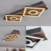 hofstein Plafonnier Taboneira LED Brun foncé, Noir, 2 lumières* Lampes Modernes