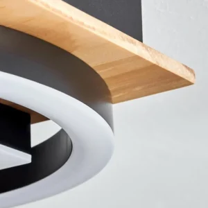 hofstein Plafonnier Taboneira LED Écru, Noir, 3 lumières* Lampes Modernes