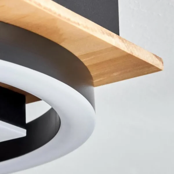 hofstein Plafonnier Taboneira LED Écru, Noir, 3 lumières* Lampes Modernes