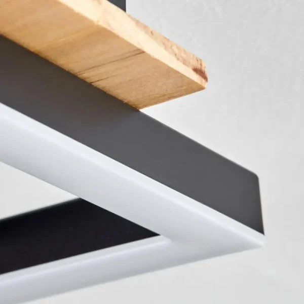 hofstein Plafonnier Taboneira LED Écru, Noir, 3 lumières* Lampes Modernes