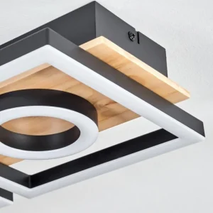 hofstein Plafonnier Taboneira LED Écru, Noir, 2 lumières* Lampes Modernes