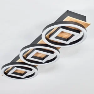 hofstein Plafonnier Taboneira LED Écru, Noir, 3 lumières* Lampes Modernes