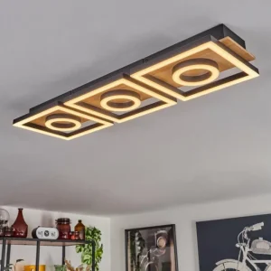 hofstein Plafonnier Taboneira LED Écru, Noir, 3 lumières* Lampes Modernes